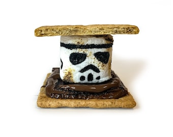 Star Wars themed poster - S'moretrooper (Digital)