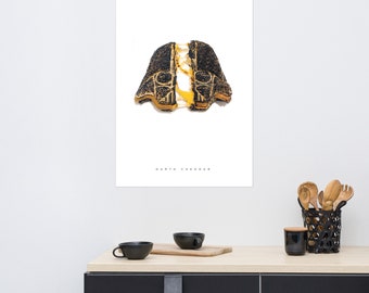 Star Wars Food Poster - Darth Cheddar