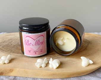 Be Mine Valentines Day Soy Wax Scented Candle Gift 100g