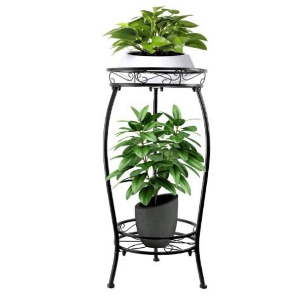 Cadani 5pack metal plant stands for outdoor indoor antirust iron