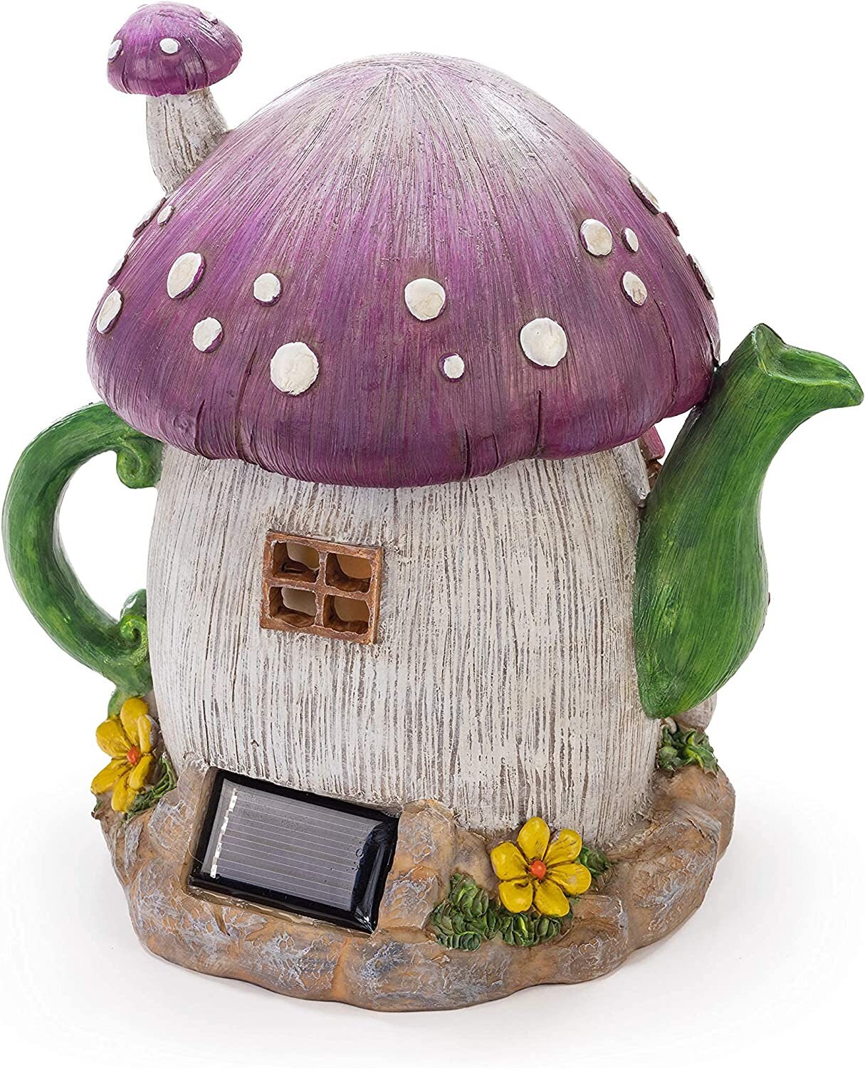 Mushroom Teapot Solar Light for Home and Outdoor Decor Etsy