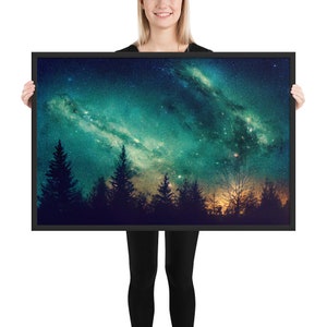 Galactic Dreams 2 Framed Print