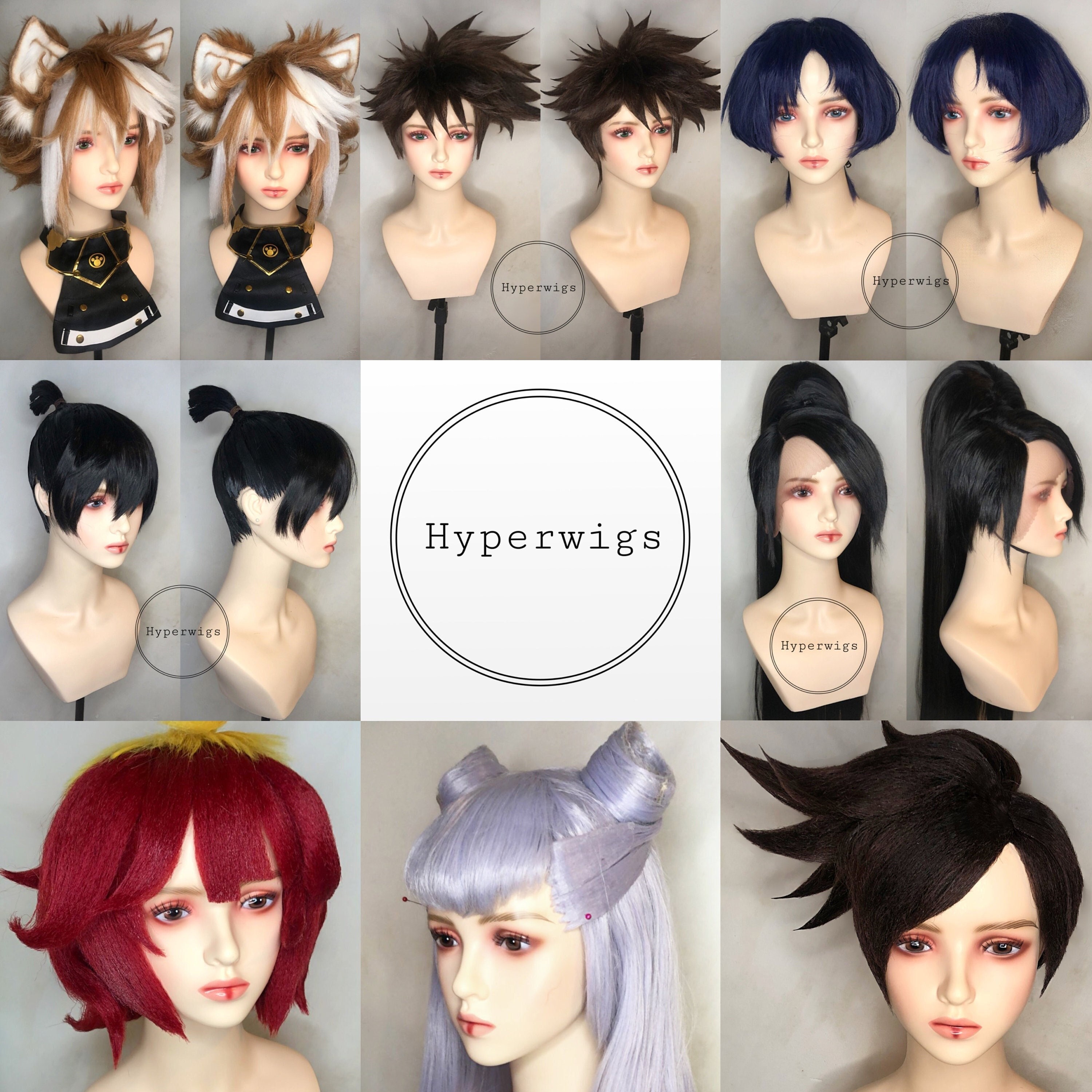 Super Long 100CM Full Wigs Fashion Cosplay Costume Hair Anime Wavy Straight  Curl  eBay  Cosplay perücken Frauen frisuren Perücken