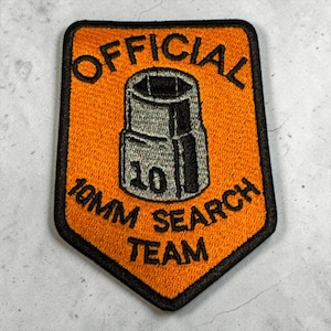 Official 10mm search team patch