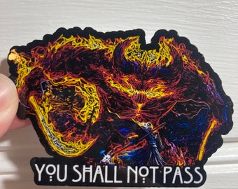 You shall not pass sticker