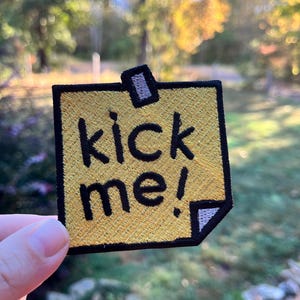 kick me patch