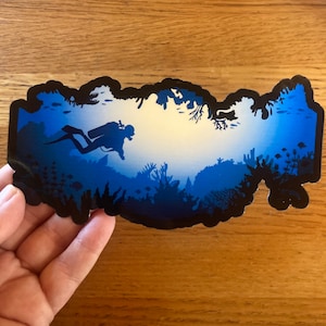 Sticker plongée
