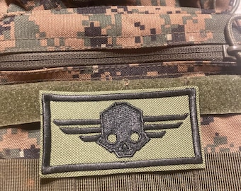 Taucher 2 Patch Logo army green