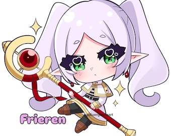 Frieren Glossy Sticker