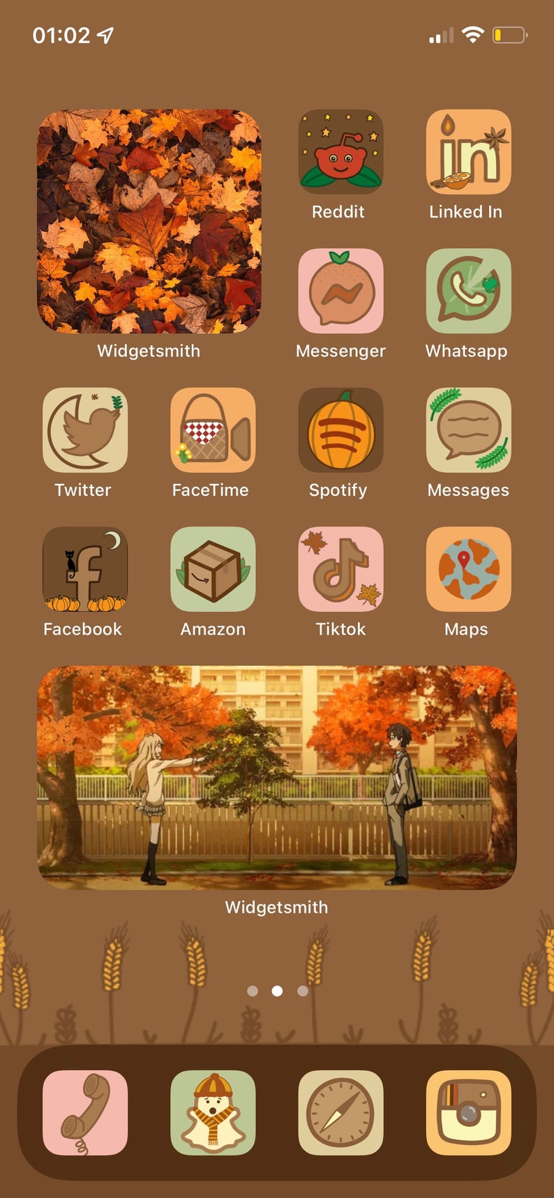 ORIGINAL Autumn / Fall Aesthetic IOS 14 App Icon Pack - Etsy