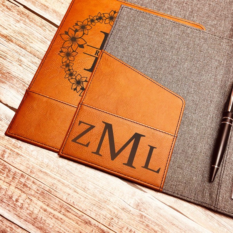 Personalized Leathered Portfolio Business Portfolio Custom Etsy personalized-leathered-portfolio-business-portfolio-custom-etsy