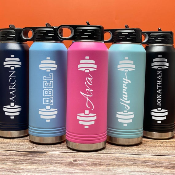 Engraved Thermos Stainless King 40oz Beverage Bottle Personalized