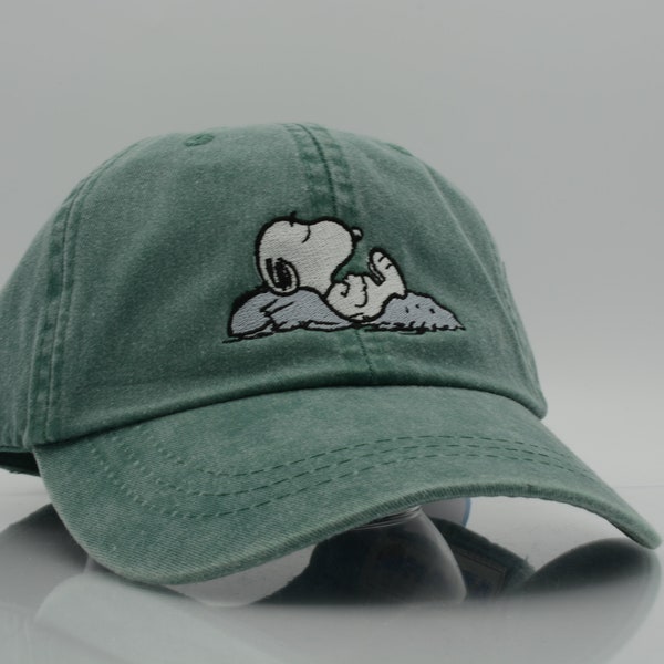 Dog embroidered hat