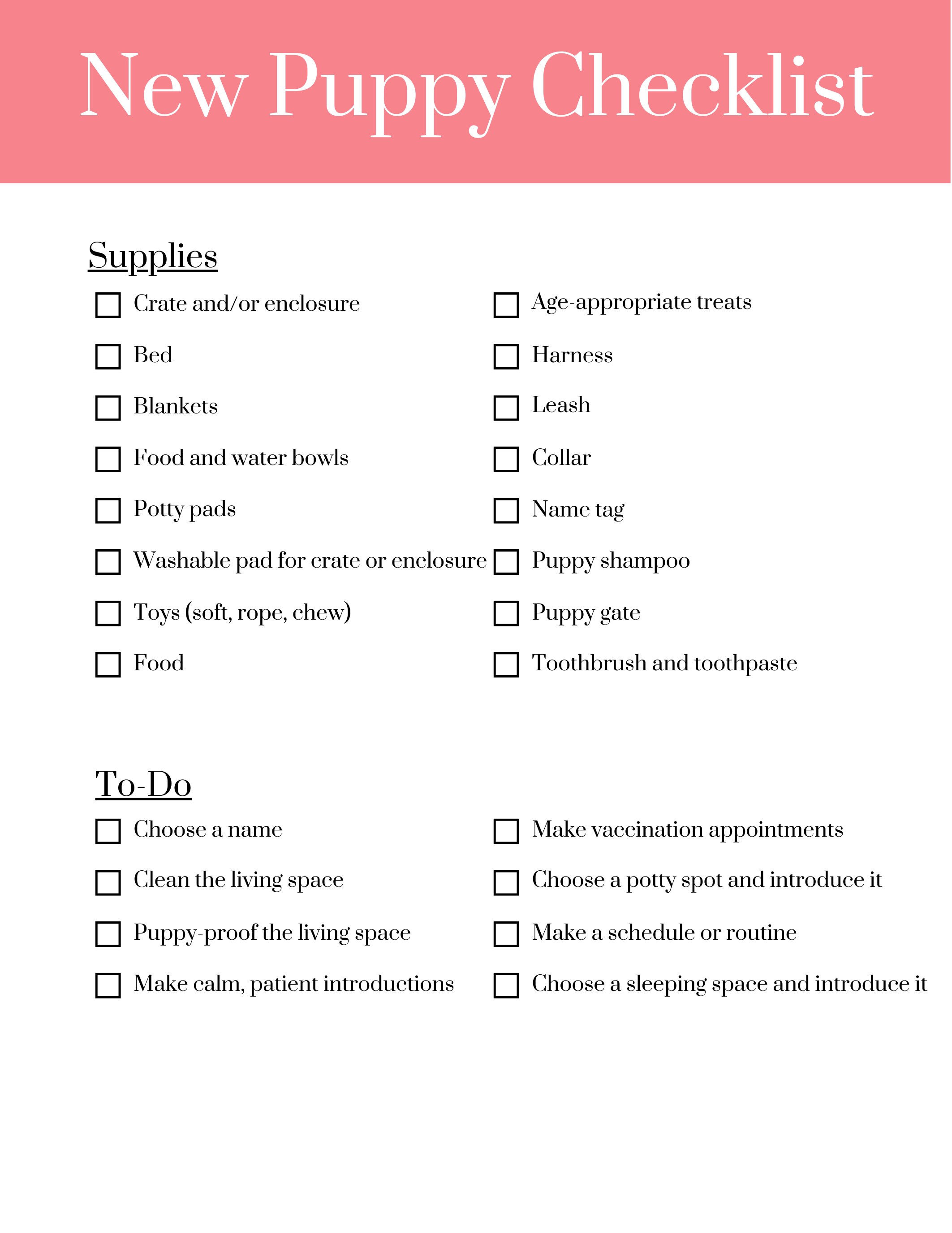 printable-new-puppy-checklist-puppy-checklist-bringing-home-puppy