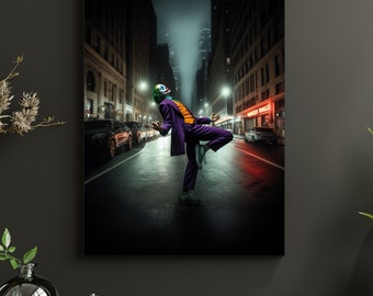 Yoga Joker Poster: Funny Wall Art Print (Digital Download)