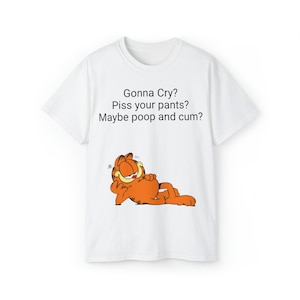 Ironic Garfield T-shirt