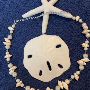 Pearl and shell necklace