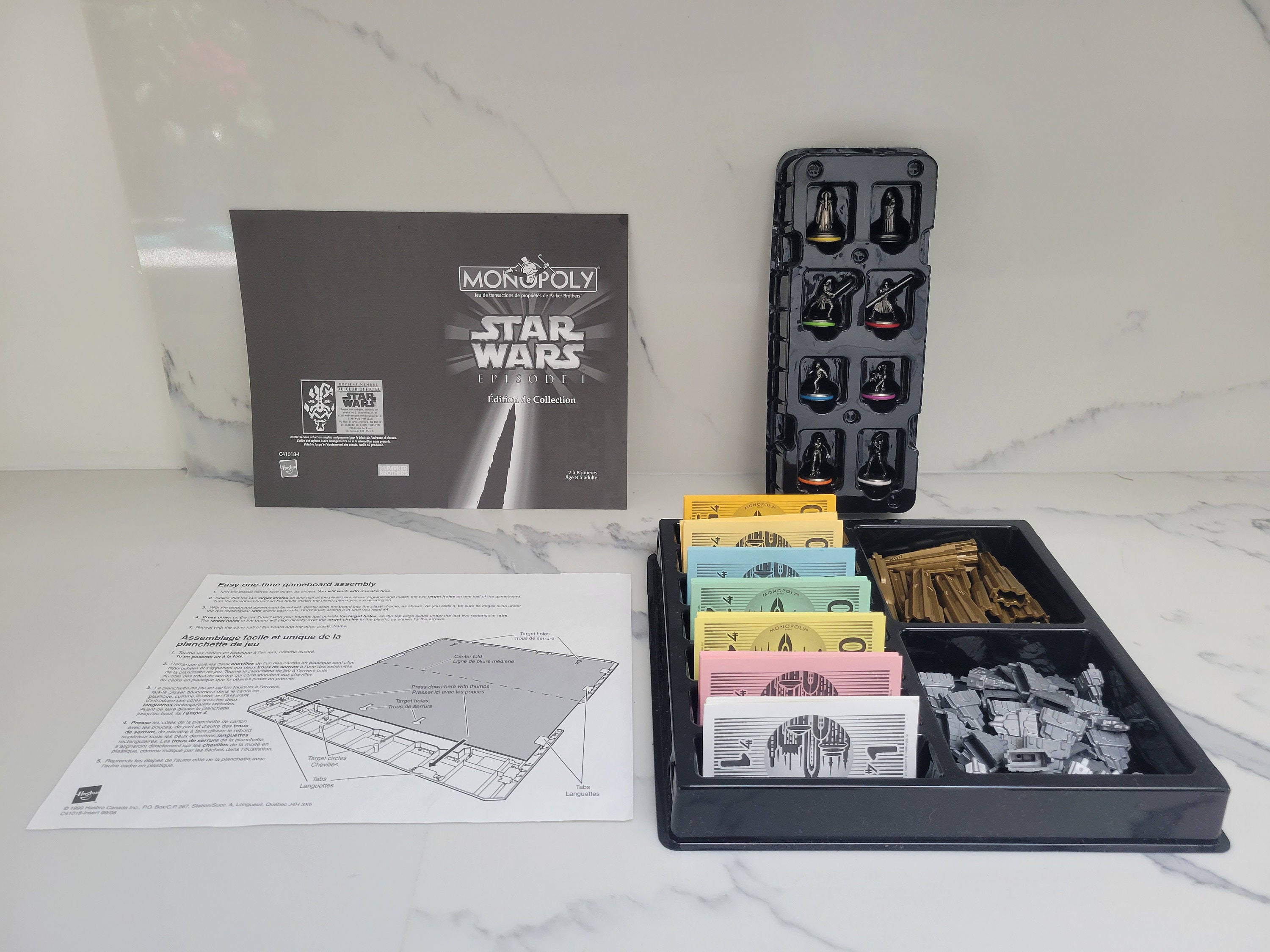 Collector's Edition - Star Wars Episode 1 Monopoly - Vintage - Etsy