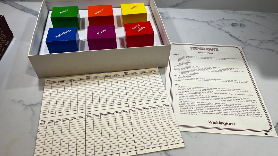 Super Quiz - Isaac Asimov's Triva Game (english Edition) - Etsy