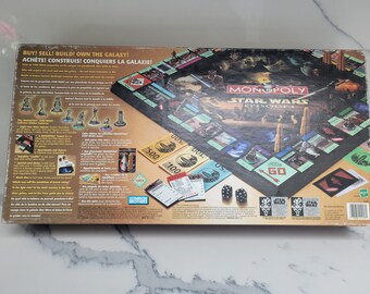 Collector's Edition - Star Wars Episode 1 Monopoly - Vintage - Etsy