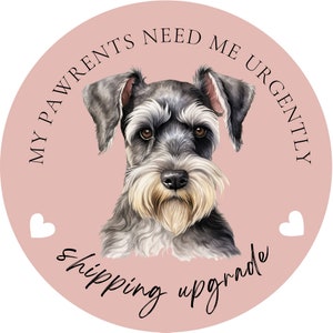 Shipping Upgrade, UPS Next Day Air Shipping for Custom Dog Wedding Favor Stickers