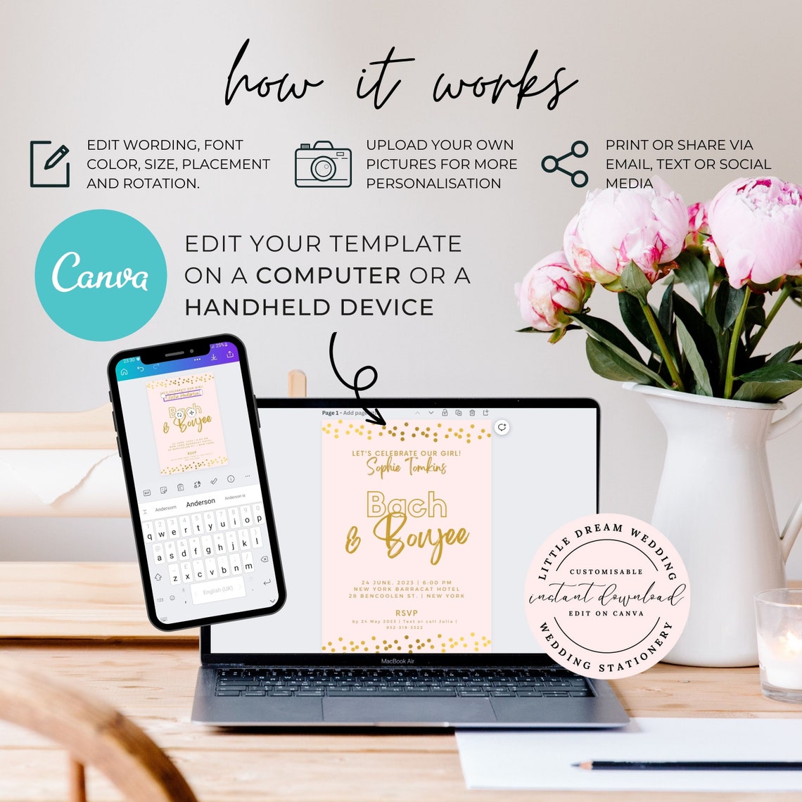 Shuttle Service Wedding Sign Printable Wedding Shuttle Sign With ...