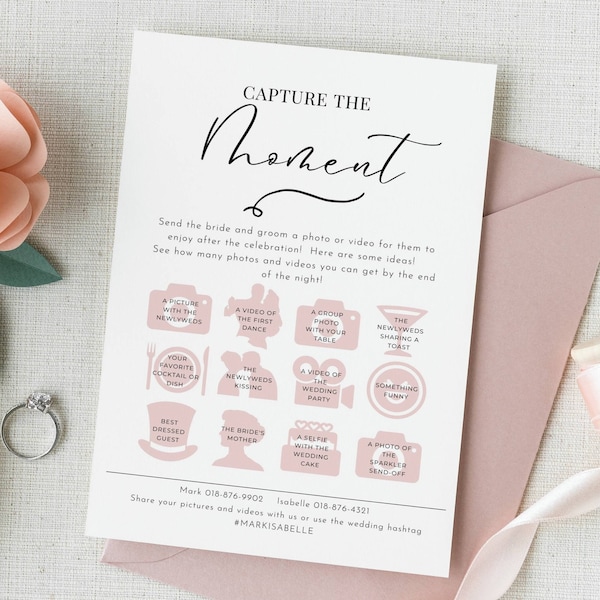 Wedding Photo Guests Games - Etsy