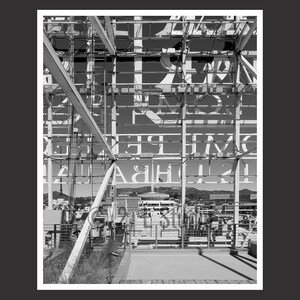 Capitol Records Building #2, Travel Photography, B/W Los Angeles Poster Print, Los Angeles Wall Decor, Los Angeles Cityscape, Detail