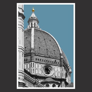 Florenz Kathedrale #3 Italien, Reisefotografie, Color Florenz Poster Print, Florenz Wanddeko, Florenz Stadtbild, Detail