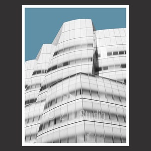 IAC Building #2, New York City, Travel Photography, Color NYC Poster Print, New York Wall Decor, New York Cityscape, NYC Detail