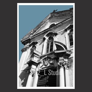 Igreja de Nossa Senhora do Socorro #1, Lisbon, Portugal, Travel Photography, B/W Lisbon, Lisbon Wall Decor, Portugal Cityscape, Detail Photo