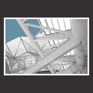 Oriente Train Station #3, Lisbon, Portugal, Travel Photography, B/W Lisbon Poster Print, Lisbon Wall Decor, Portugal Cityscape