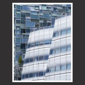 IAC + 100 11th Avenue, New York City, Travel Photography, Color NYC Poster Print, New York Wall Decor, New York Cityscape, NYC Detail
