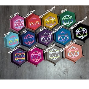 Pride D20 Dice Trays
