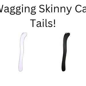 Vtuber Asset | Live2D Skinny Cat Tail | Rigged Vtuber Tail
