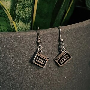 Retro Cassette Tape Earrings