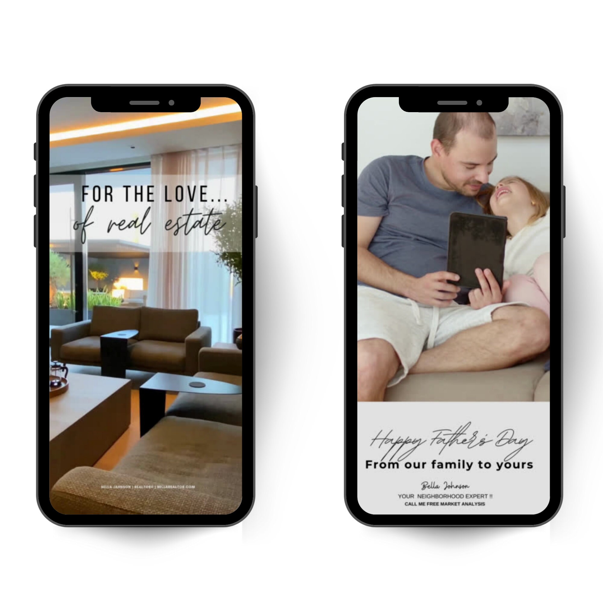 Real Estate Reels Plantillas de redes sociales Realtor Marketing