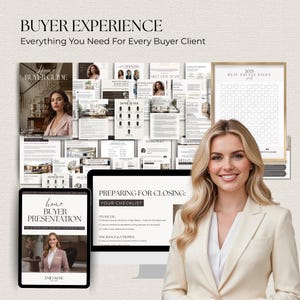 Real Estate Marketing Bundle, Realtor Social Media, Buyer Seller Guides (Digital Download) image 8