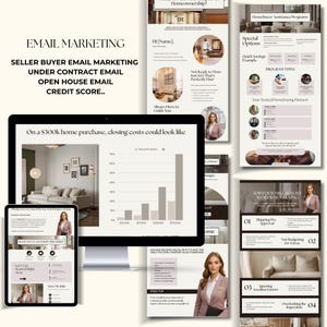 Real Estate Marketing Bundle, Realtor Social Media, Buyer Seller Guides (Digital Download) image 15