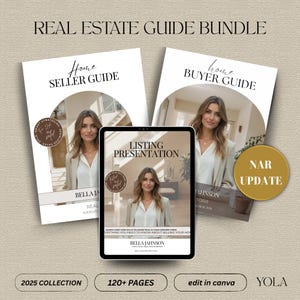 Real Estate Listing Presentation Marketing Template NAR Settlement, Home Seller   Real Estate Marketing, Canva Template