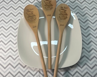 Flaming Spoon. Chili Cook Off, Competition Award Soup Off Bake Off Engraved wooden spoon, Kitchen gift, Personalized gifts, Home gifts