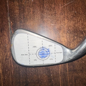 2 Pack Golf Club Face Impact Stickers for Swing Practice - Color Changing Technology