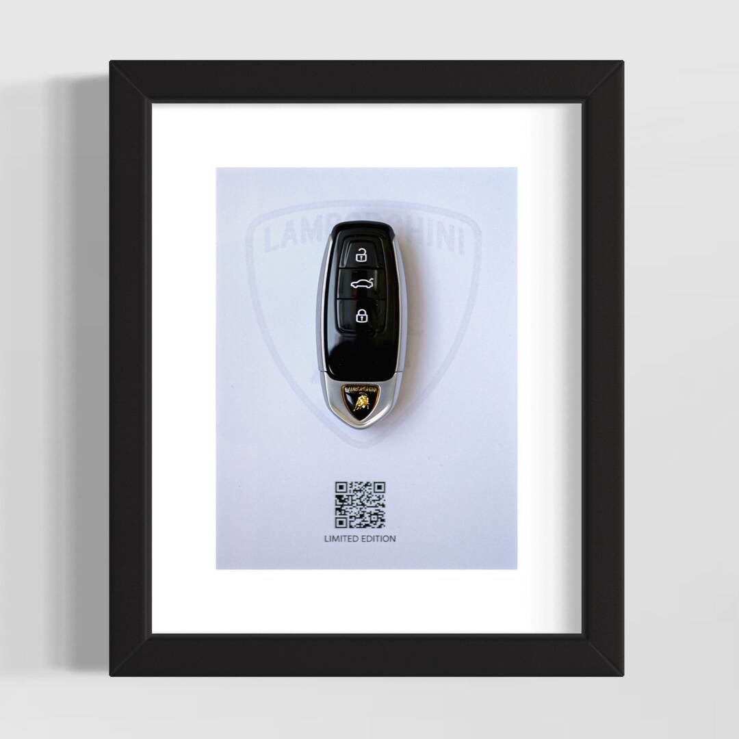 Urus Key Decoration Framed Etsy