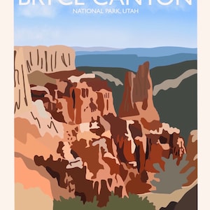 bryce canyon poster