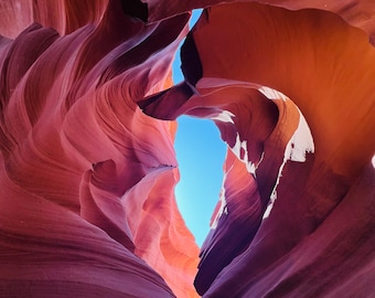 antelope canyon digital print