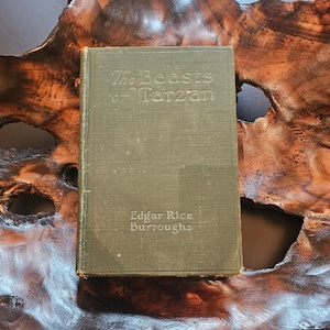 Antique 1916 | Beast of Tarzan | Edgar Rice Burroughs | Tarzan Series