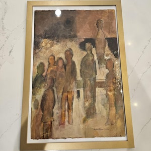 Original Fine Art by Barbara Millican | Vintage Art | Contemporary Modern Art | Abstract | Listed Artist | Watercolor | AWS | NWS