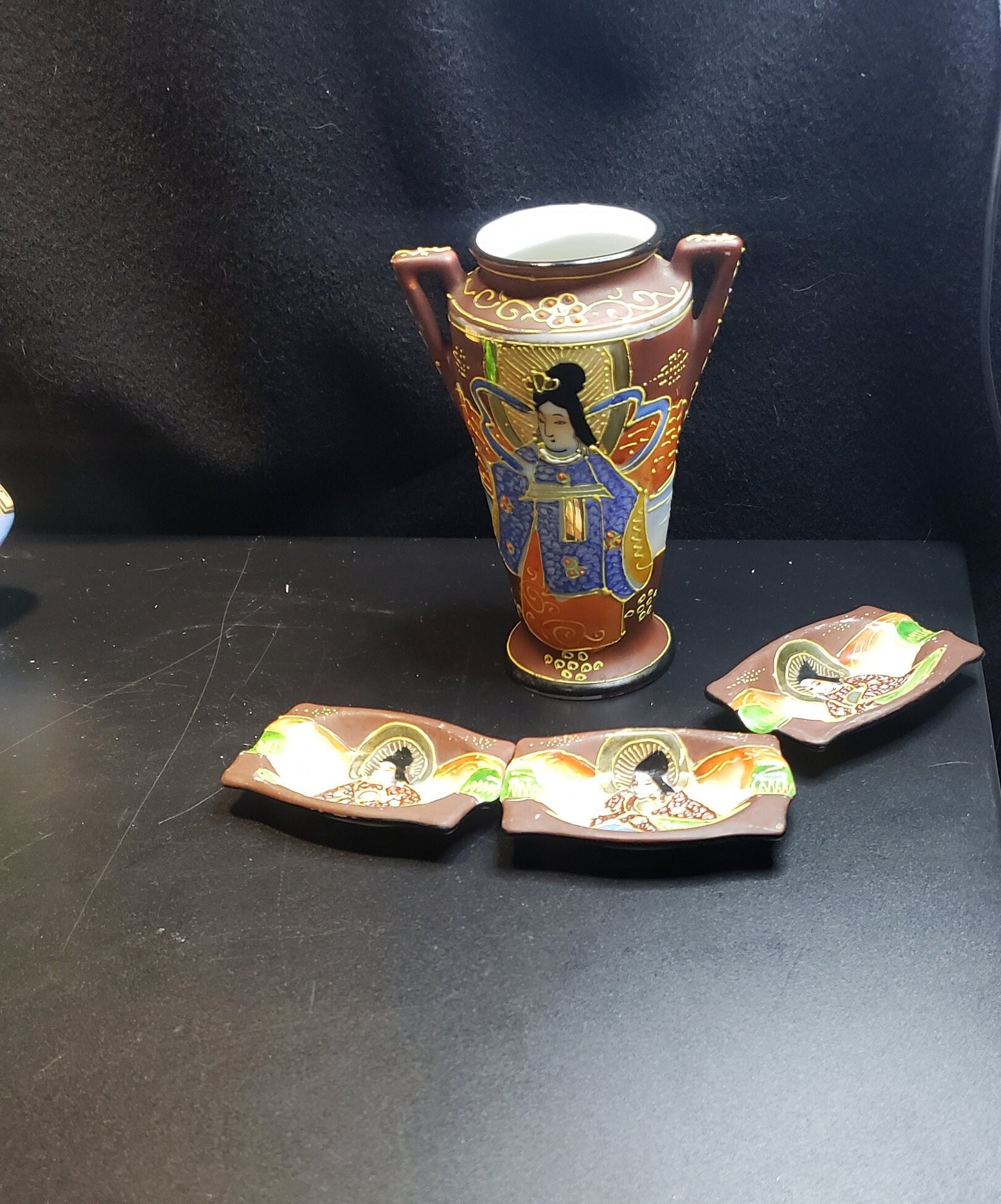 Satsuma Ashtray - Etsy