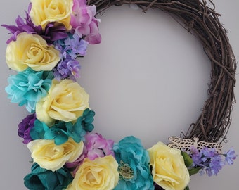 Wildblumen Frühlingskranz