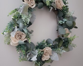 Frühlingsgrüner Kranz